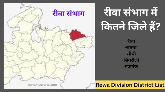 Rewa sambhag ke jile