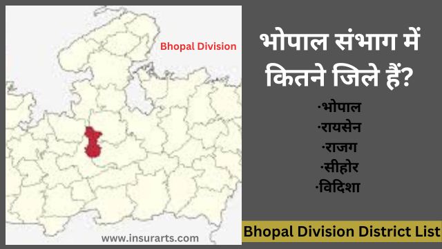 bhopal sambhag ke jile